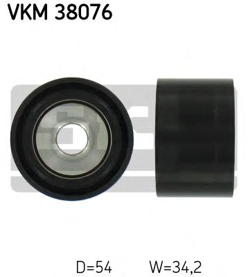 VKM 38076 SKF Обводний ролик1